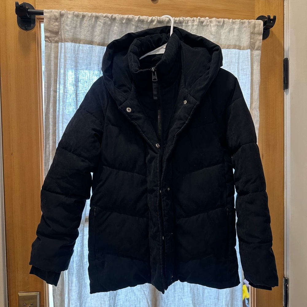 Abercrombie & Fitch Black Puffer Jacket
